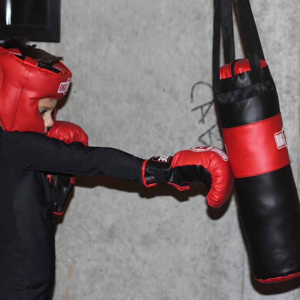 Equipo De Protección Par De Guantes De Boxeo Para Niños Envolturas