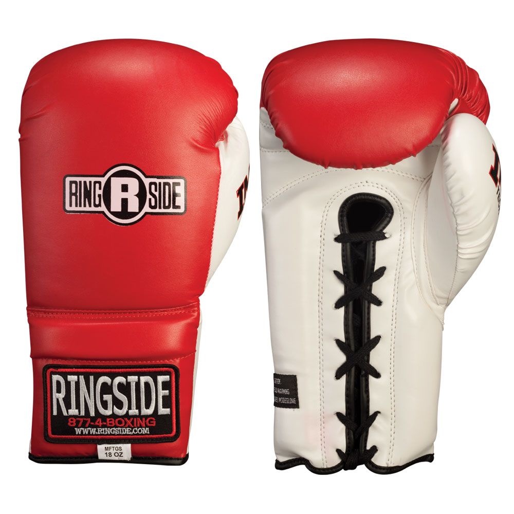 Guantes box Profesional Sparring Ringside IMF Tech™ cierre aujetas
